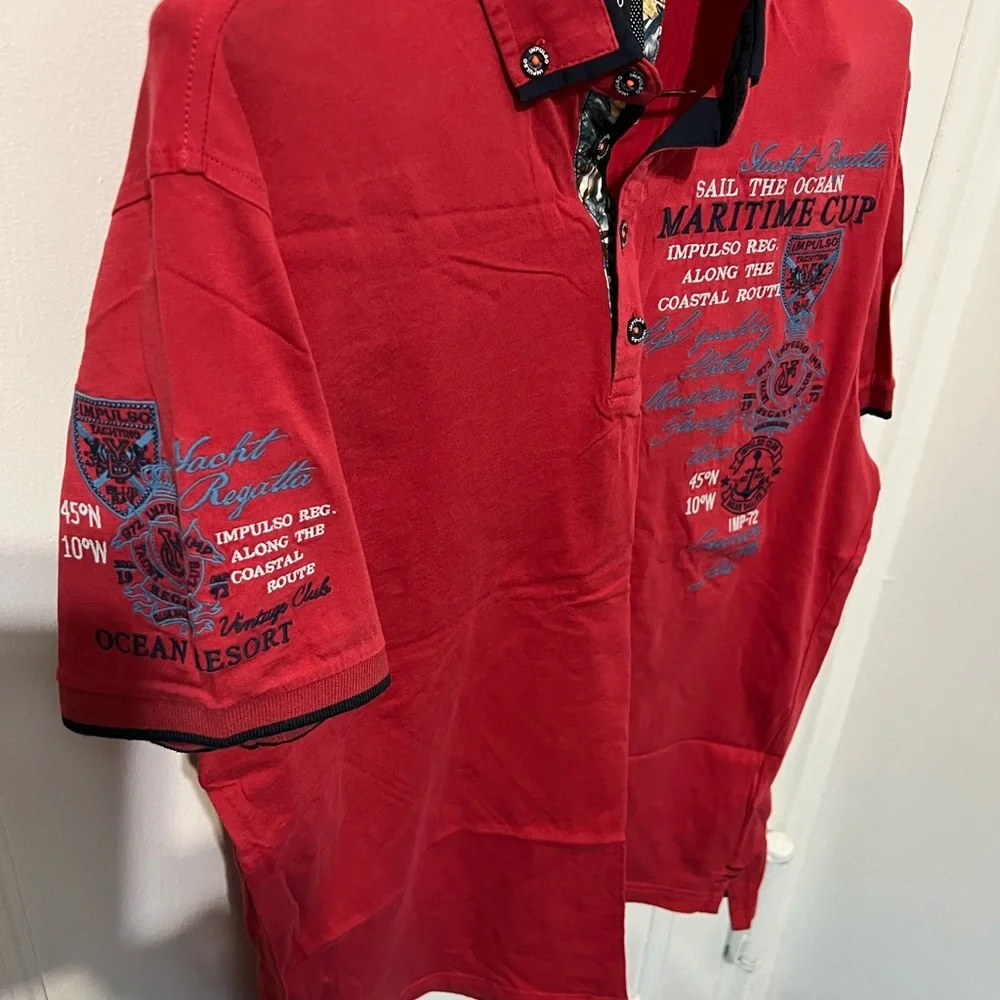 IMPULSO ITALY VINTAGE shirt cotton MEN LIKE NEW - Picture 6 of 11